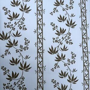 Brewster Wallpaper Bamboo & Vines Tropical Blue Brown Style FD64076 One Roll NEW